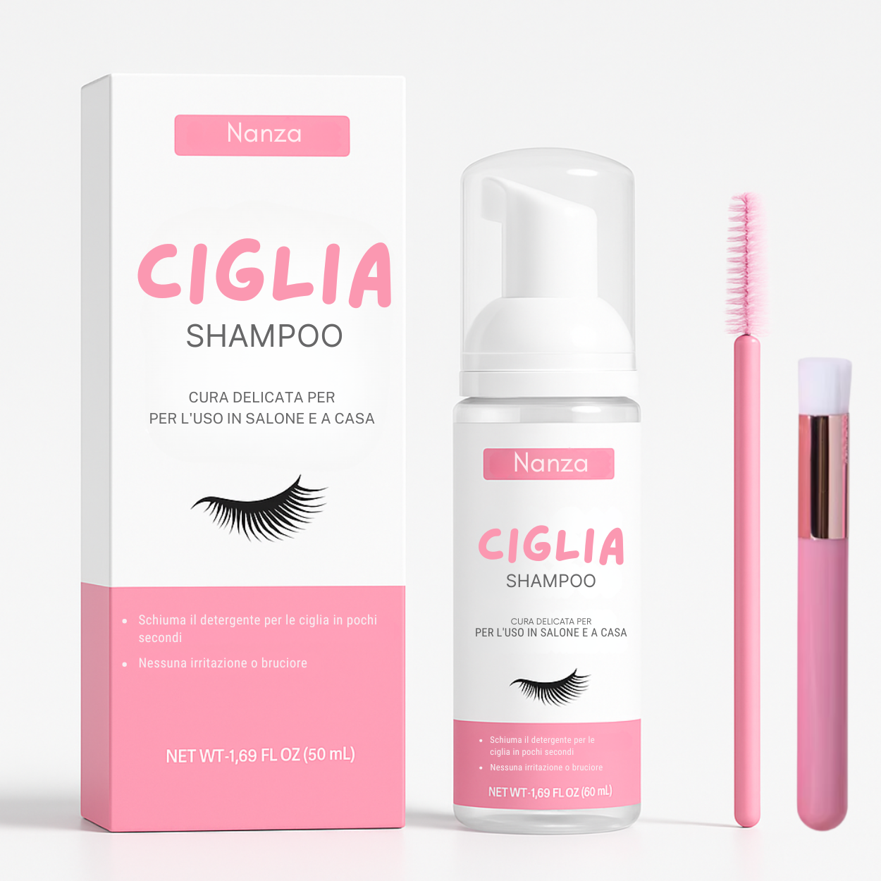 Nanza Schiuma Ciglia